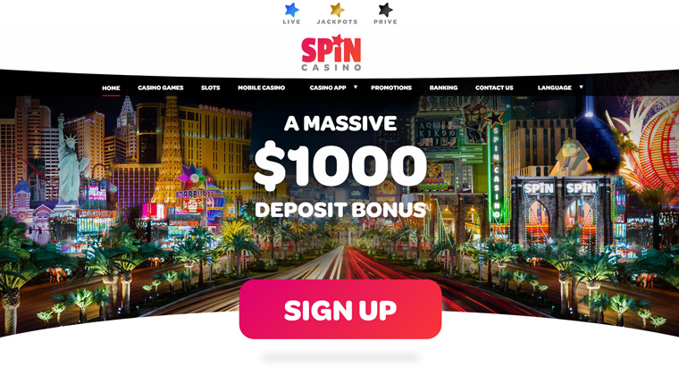 Spin Online Casino Singapore